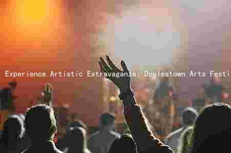 Experience Artistic Extravaganza: Doylestown Arts Festival Showcases Talent, Activities, and Support Opportunities
